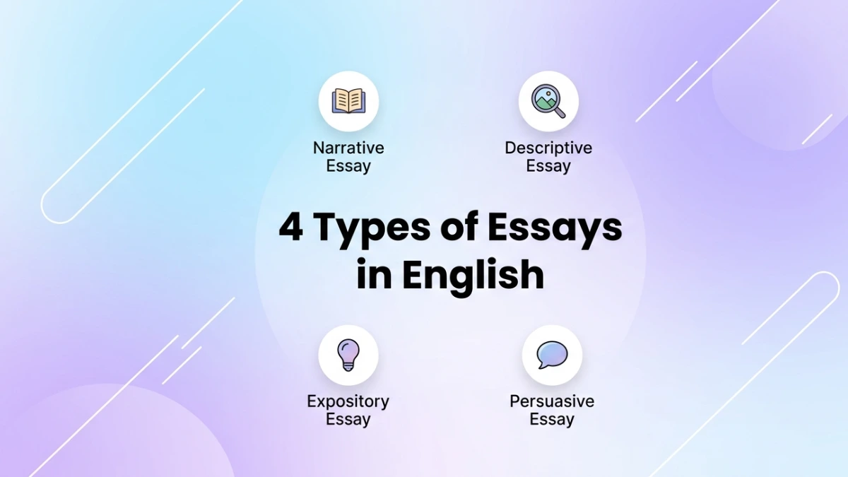 How Many Types of Essays Are There in English? Complete Guide for Students