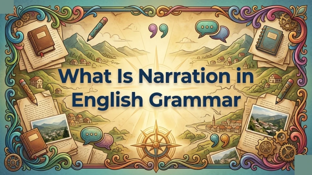 What Is Narration in English Grammar? Easy Rules, Types, Examples & Student Guide