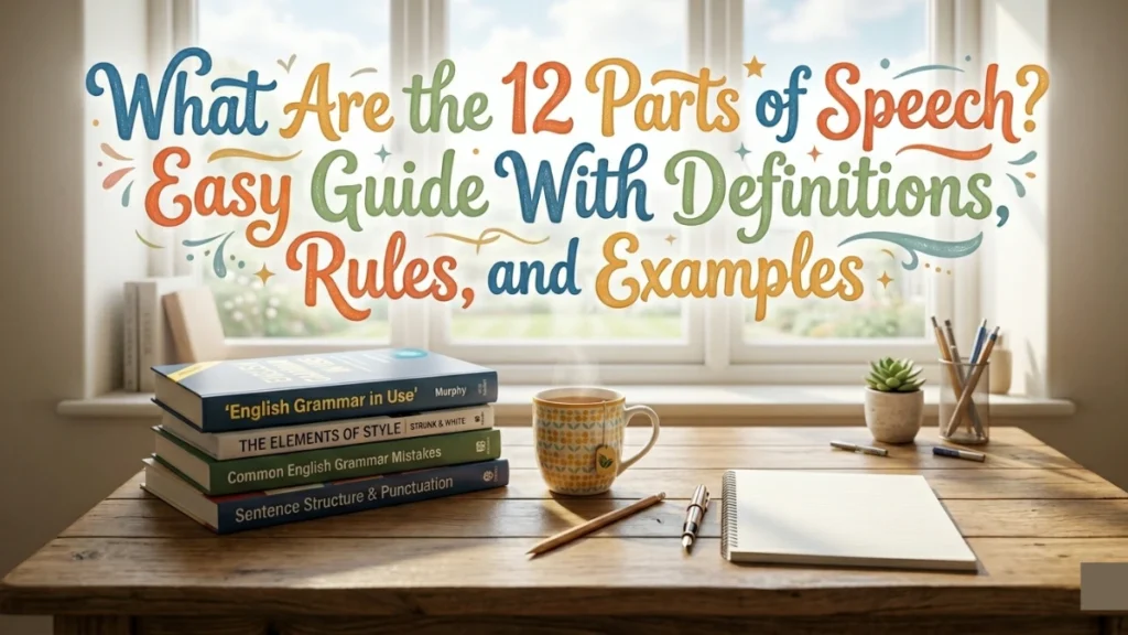 What Are the 12 Parts of Speech? Easy Guide With Definitions, Rules, and Examples