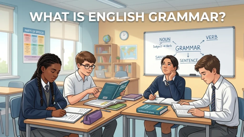 What Is English Grammar? Easy Simple Guide with Rules, Types, Examples, and Practice for Students
