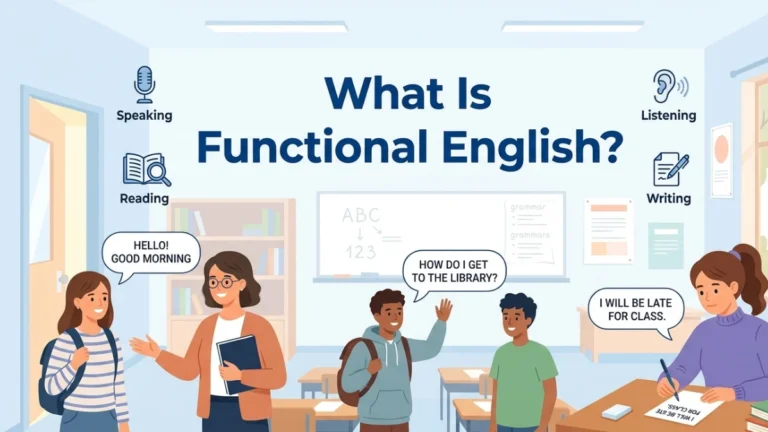 What Is Functional English? Simple Meaning, Uses, and Real-Life Examples for Students